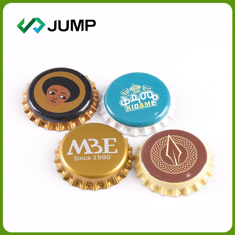 کلاه تاج فلزی چاپ شده برای بطری آبجو